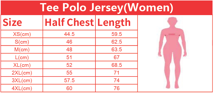 Tee Polo Jersey(Women)