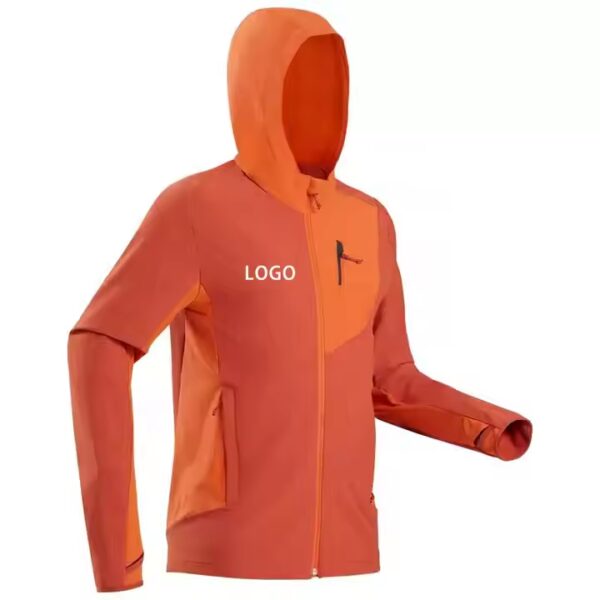 Custom logo Outdoor Waterproof Light Weight Cycling Riding Hiking Running Food Delivery Mens Windbreaker Rain Jacket