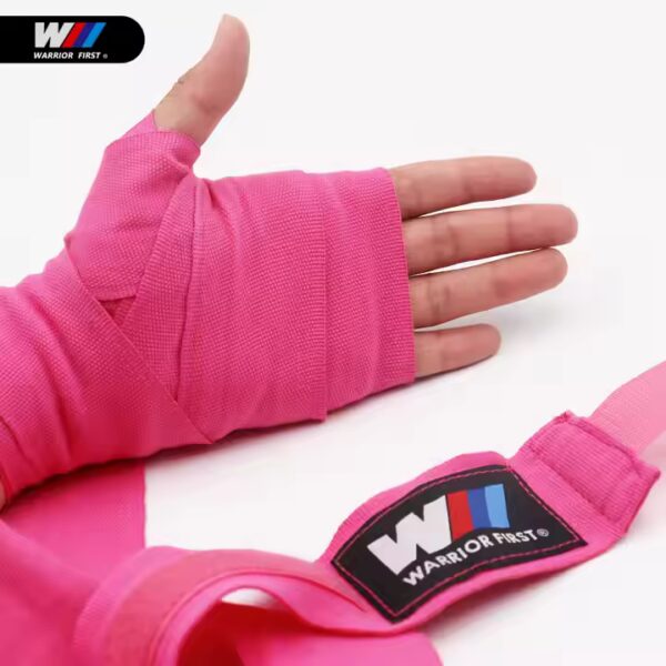 Factory Wholesale Custom Logo Cotton Polyester Boxing Hand Wraps for Boxing Kickboxing Muay Thai MMA