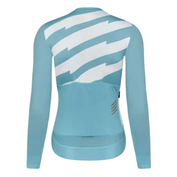 Oem Private Label Long Sleeve Road Cycling Jersey Apparel Women Odm Design Custom Lightweight Bike Shirt Manufacturer for Teams
