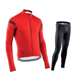 Cycle Jersey Clothes Two Piece Sets Cycling Suits Cycling Apparel Men Cyclist Wears Polyester Gym Sportswear Pic Colour 2pcs