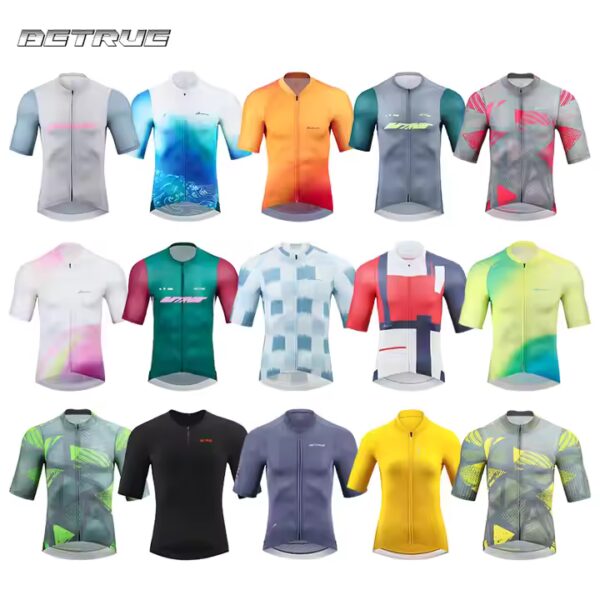 Custom Men Women Cycling Jersey Set Sublimate High Quality Performance Cycle Bicycle Shirt Uniform Breathable Cyclist Clothes