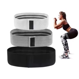 Top Selling Anti-slip Elastic Fitness Workout Fabric Resistance Bands for Women Squat Glute Hip Training