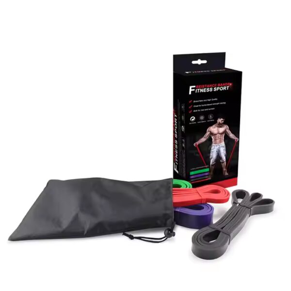 Factory Direct Sale Heavy Duty Latex Pull Up Assistance Resistance Loop Bands for Power Exercise