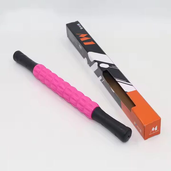 High Quality Factory Price 9 Segmented Spindles Muscle Massage Roller Stick for Fitness Sports Physical Therapy Recovery