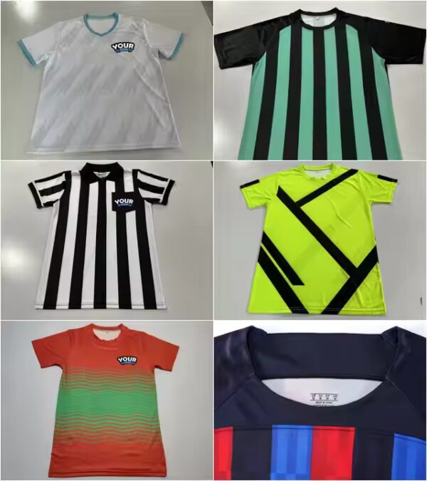 Customize Slim Fit Football Shirts Wholesale Sublimation Full Set Digital Printing Football Jersey Soccer Kits Wear Uniforms
