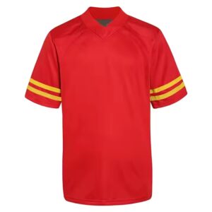 Custom Personalized Name Number Blank American Football Jersey for Men Adult Hip-Hop Shirt Practice Rugby Uniform
