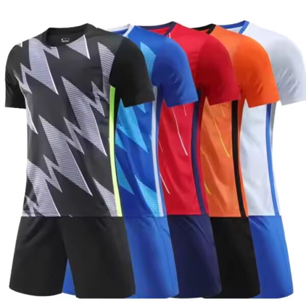 Bulk Manufacturer Football Jersey High Quality Club Sublimated Adult Sports Uniforms Soccer Jerseys Set