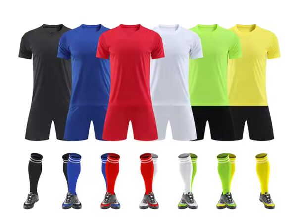 Bulk Manufacturer Football Jersey High Quality Club Sublimated Adult Sports Uniforms Soccer Jerseys Set