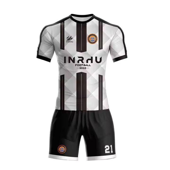 Quality Soccer Jersey Set Custom Soccer Uniform Sets Football Jersey Kit Summer Winter Unisex