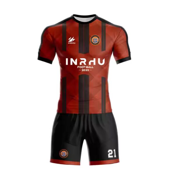 Quality Soccer Jersey Set Custom Soccer Uniform Sets Football Jersey Kit Summer Winter Unisex