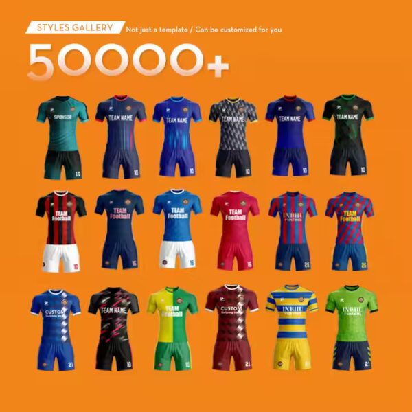 Quality Soccer Jersey Set Custom Soccer Uniform Sets Football Jersey Kit Summer Winter Unisex - Image 5