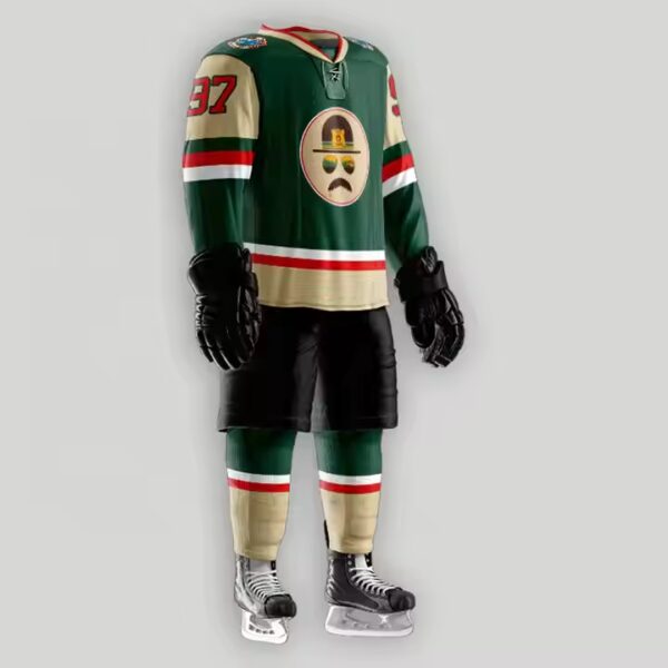 High Quality Gray Hockey Jersey Custom Designed Ice Hockey Shirts for Adults and for Custom Team