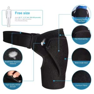 Customized Breathable Neoprene Adjustable Compression Shoulder Support Brace for Shoulder Protection