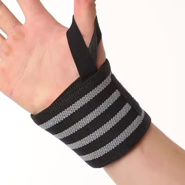 High Performance Good Quality Custom Logo Adjustable Training Weightlifting Gym Wrist Support Wraps
