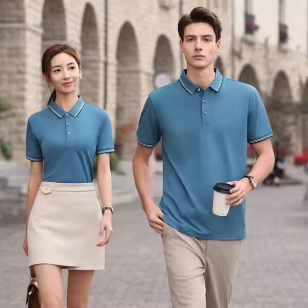 Custom logo Polo Shirt for Men and Women Golf Polo Shirt Polyester High Quality