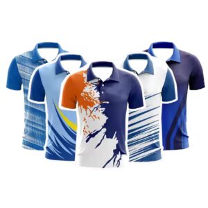 Wholesale Polyester Mesh Quick Dry Badminton Polo Shirt Table Tennis Shirts Custom Sublimated Sportswear Tennis Jersey