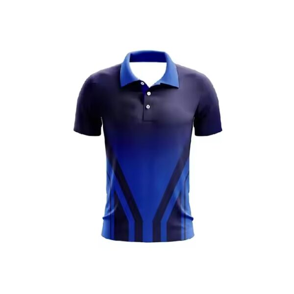 Wholesale Polyester Mesh Quick Dry Badminton Polo Shirt Table Tennis Shirts Custom Sublimated Sportswear Tennis Jersey