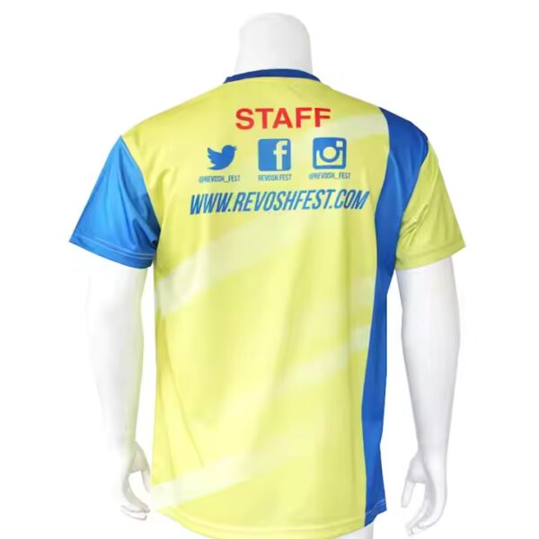 Cheap 100% Polyester Dry-fit Two Free Customization T Shirt Sublimation Printing