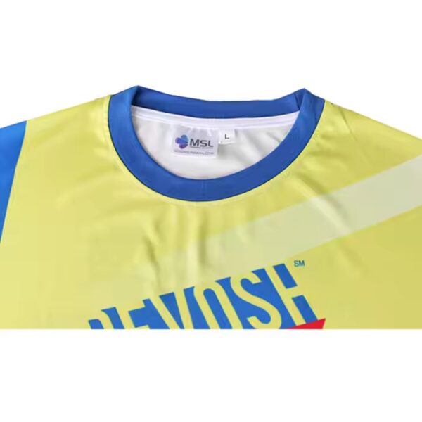 Cheap 100% Polyester Dry-fit Two Free Customization T Shirt Sublimation Printing