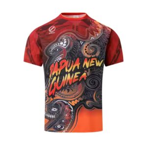 Custom Logo 100% Polyester Printed Sport T-shirts Sublimation Full Printed Shirt Round Neck Men's T Shirts