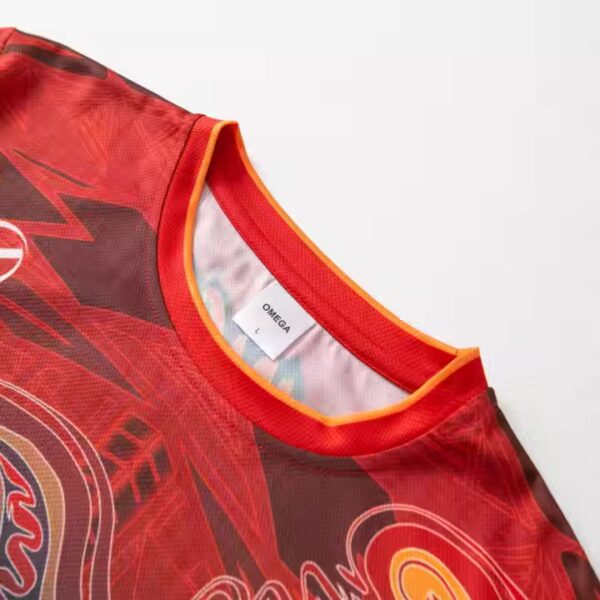 Custom Logo 100% Polyester Printed Sport T-shirts Sublimation Full Printed Shirt Round Neck Men's T Shirts