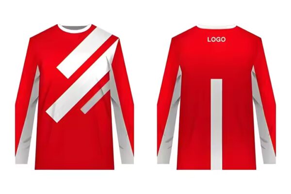 Quick Dry Custom Full Sublimation Printed 100 Polyester Long Sleeve t Shirt