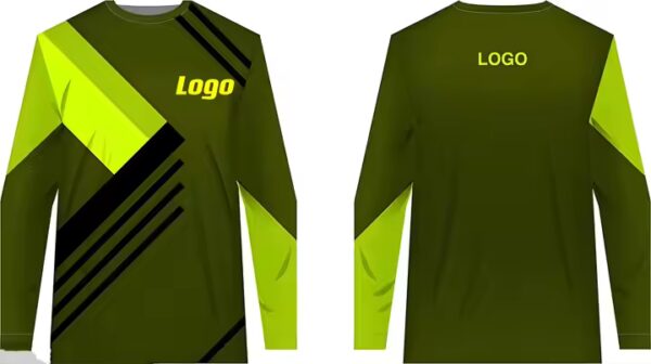 Quick Dry Custom Full Sublimation Printed 100 Polyester Long Sleeve t Shirt