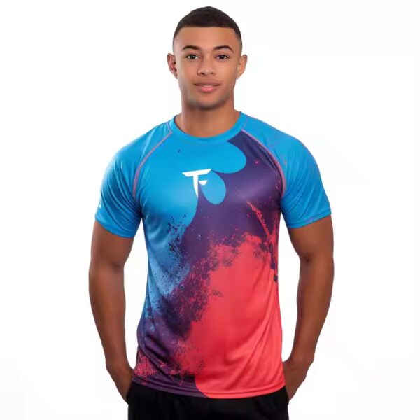 Custom OEM Breathable 100%Polyester Sublimated Soccer T Shirt High Quality Football T-shirt