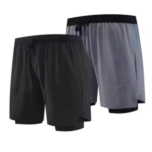 Men's Fashion Stretch Sports Shorts for Summer Gym Workout Training