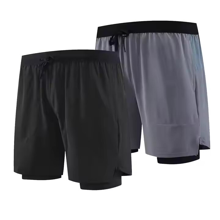 Men's Fashion Stretch Sports Shorts for Summer Gym Workout Training