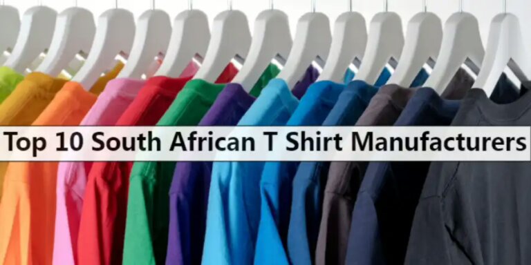 Top 10 South African T Shirt Manufacturers