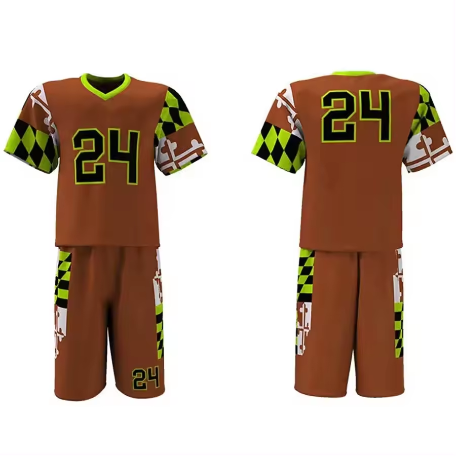 Lacrosse Practice Jerseys Shorts 100% Polyester Durable Sublimation Customized Name Design Uniforms Sets Lacrosse Practice Jerseys Shorts 100% Polyester Durable Sublimation Customized Name Design Uniforms Sets