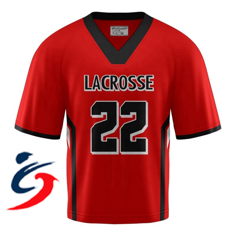 China Supplier Sublimated Custom Box lacrosse Jersey China Supplier Sublimated Custom Box lacrosse Jersey