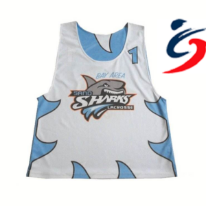 Custom Lacrosse Reversible Jersey Sublimated Mesh Practice Lacrosse Pinnie