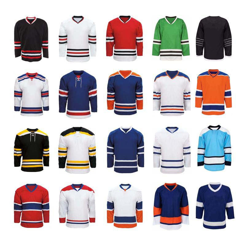 OEM Customizable Adult Lacrosse Uniforms Factory Direct Custom Blank Ice Hockey Jersey Polyester Sublimation Printing Field OEM Customizable Adult Lacrosse Uniforms Factory Direct Custom Blank Ice Hockey Jersey Polyester Sublimation Printing Field