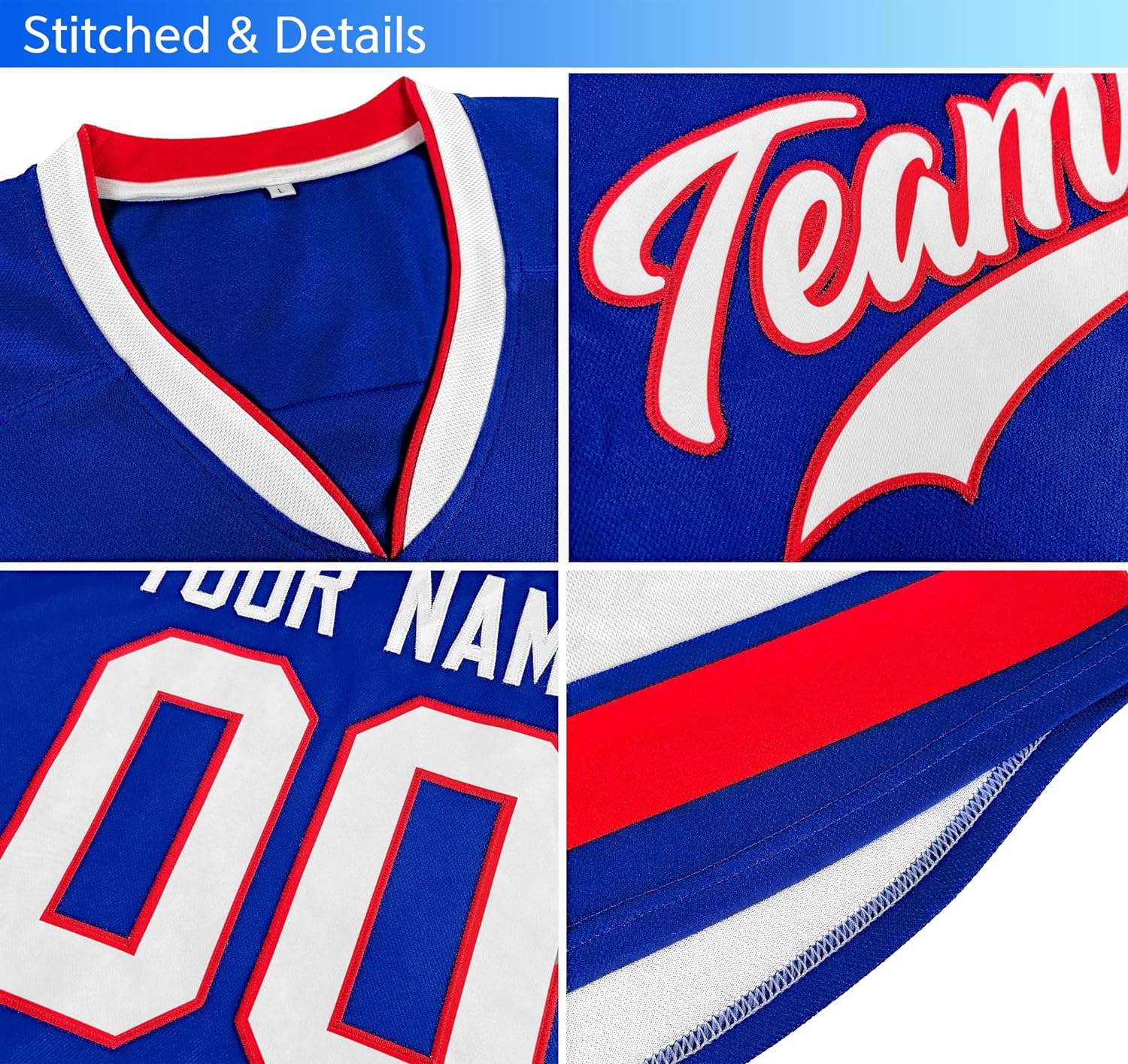 OEM Customizable Adult Lacrosse Uniforms Factory Direct Custom Blank Ice Hockey Jersey Polyester Sublimation Printing Field OEM Customizable Adult Lacrosse Uniforms Factory Direct Custom Blank Ice Hockey Jersey Polyester Sublimation Printing Field
