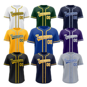 USA Size Blank Retro Baseball Uniform Sweatshirt Heat Sublimated Printed Mesh Breathable Custom Baseball Jersey