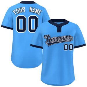 2025 New Style Match Baseball Wear Wholesale Custom Baseball Uniforms Two Button Throwback Baseball Jerseys for Men