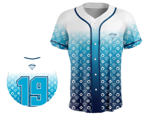 Latest Design Baseball Jersey Customized Various Styles Cheerleading Baseball Uniforms High Quality Casual