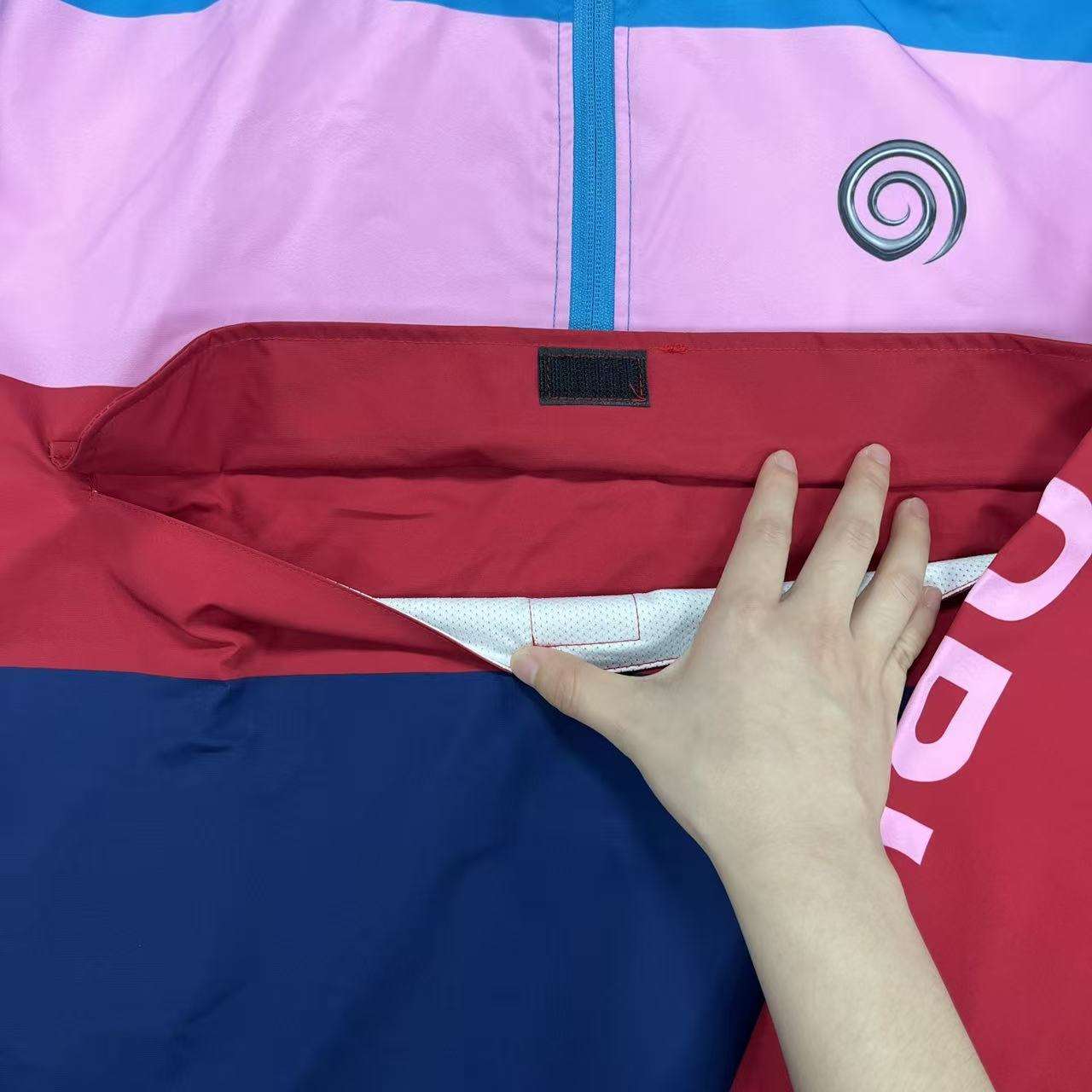 Custom Design Polyester Sports Windbreak Jacket Tag Rugby Biker Hiking Men's Waterproof Pullover 1/4 Zipper Soft Shell Jacket