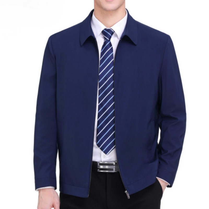 Men's Autumn Business Casual Lapel Jacket, Versatile Top Men's Autumn Business Casual Lapel Jacket, Versatile Top
