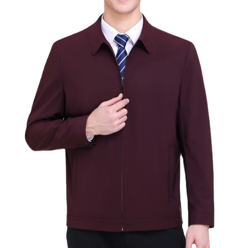 Men's Autumn Business Casual Lapel Jacket, Versatile Top Men's Autumn Business Casual Lapel Jacket, Versatile Top