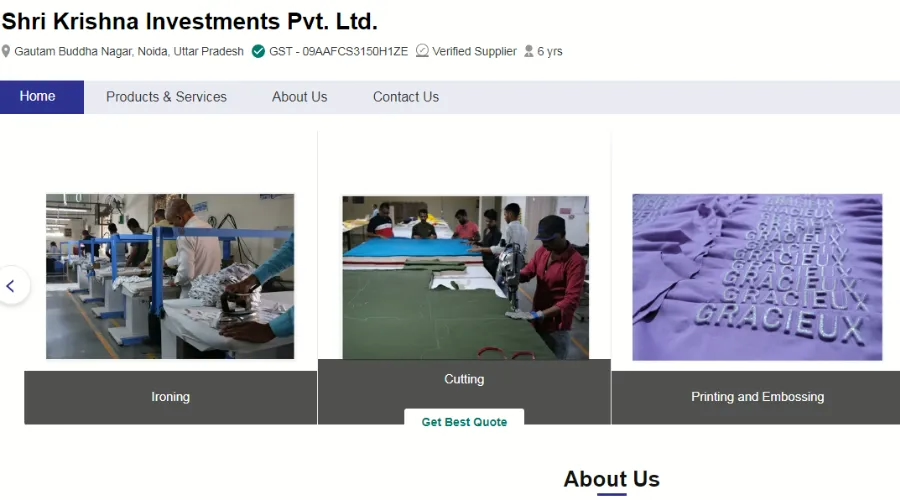 Shri Krishna Investments Pvt Ltd